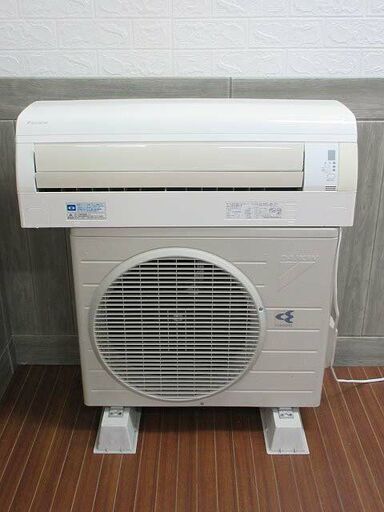 ss0586　ダイキン　ルームエアコン　ラクエア　AN28NWS-W　ホワイト　DAIKIN　冷房・暖房兼用　リモコン付き　タイマー付き　音声機能　かんたん見守リモコン　壁掛け