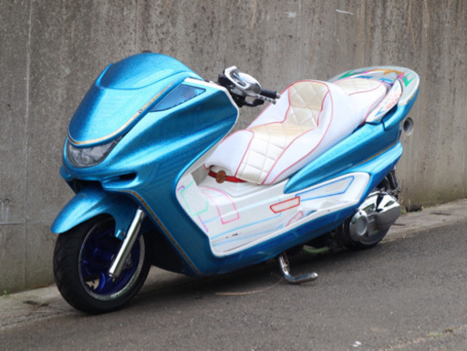 大幅値下げ！！【YAMAHA マジェスティ】LEDレインボー130P！ゲキラメピカピカ塗装！！