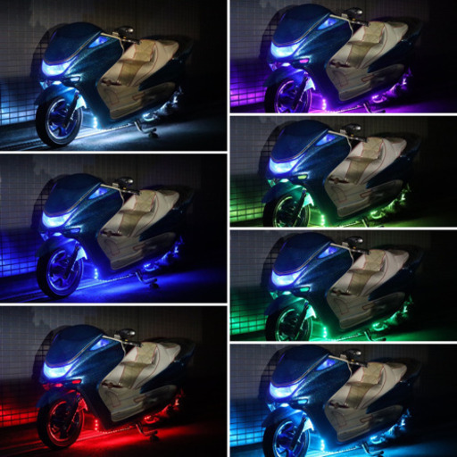 大幅値下げ！！【YAMAHA マジェスティ】LEDレインボー130P！ゲキラメピカピカ塗装！！