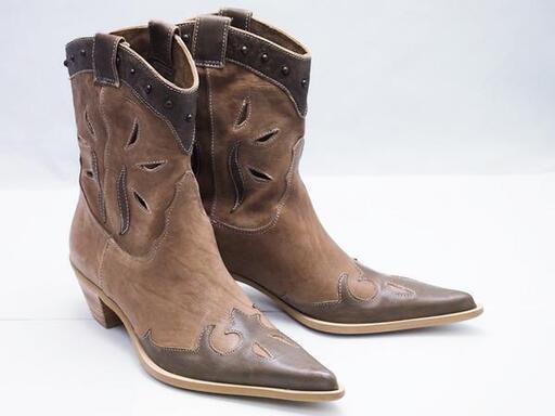 【FA】BEAMS ビームス YKX  スエード ウエスタン ショートブーツ 37