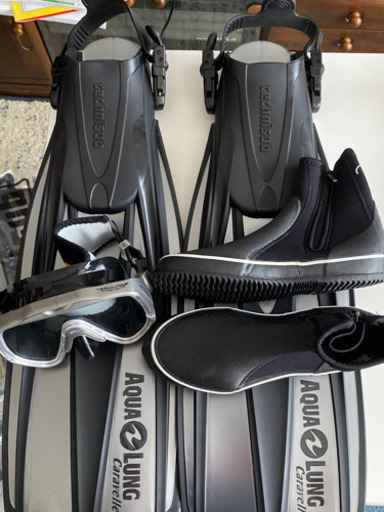 ☆中古美品☆ メンズスキューバダイビング軽装備セット