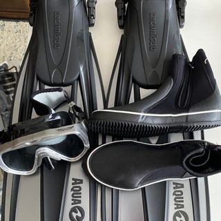 ☆中古美品☆ メンズスキューバダイビング軽装備セット