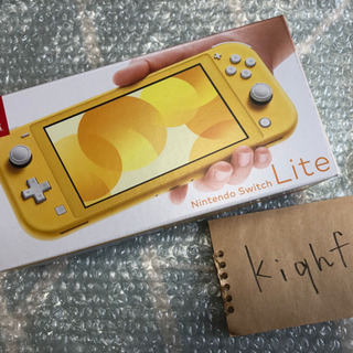 【新品未開封】Switch Lite イエロー 本体