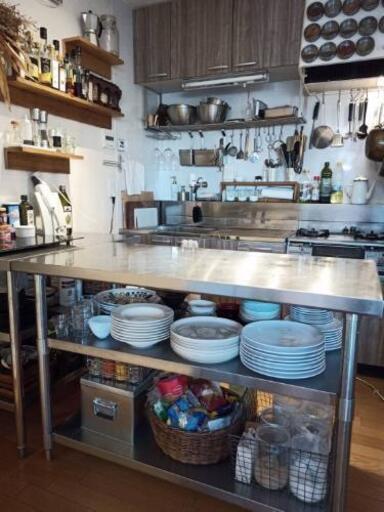 【中古品】ステンレス作業台