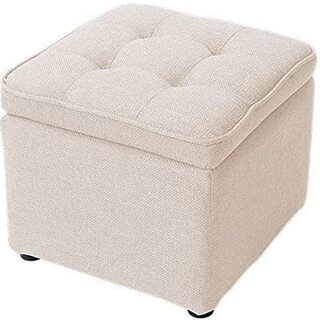スツール 収納 BOX STOOL 1P (アイボリー)