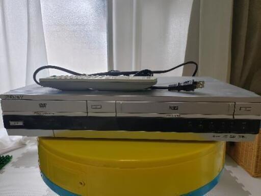 【受け渡し完了】【sony】 DVD/VHS プレーヤー