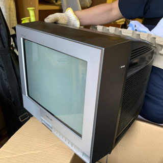 SONY 2002年 ベガ 平面ブラウン管 テレビ ＴＶ ブラウン管テレビの画像