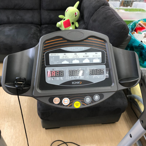 中古品☆IGNIO☆ルームランナー☆W-6DX☆電動ウォーキングマシーン☆動作確認済み