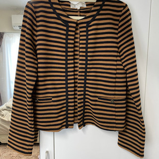 【ROPE' PICNIC】ノーカラージャケット カーディガン