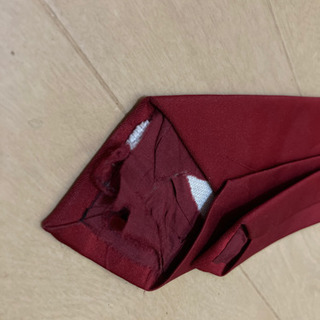 市川7中男子用ネクタイ（エンジ）の画像