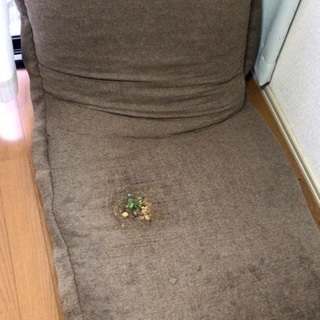 座椅子 無料 2個セットor1個 茶色 ブラウン リクライニングチェア 在宅勤務の画像