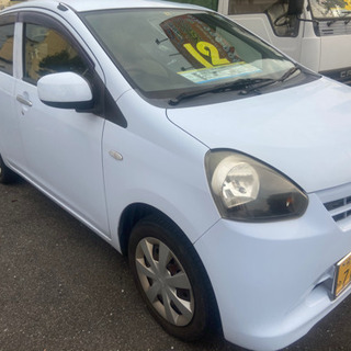 ダイハツミライース　格安売り切り車検付き12万