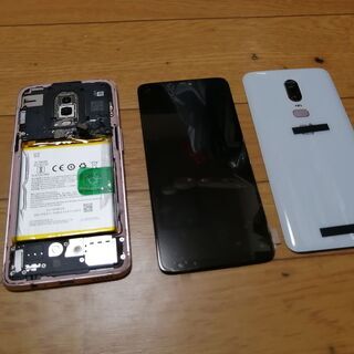 値下げ、oneplus 6 256GB ジャンクの画像