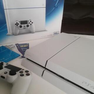 PS4 本体 CUH-1200A ホワイト ゲーム付き