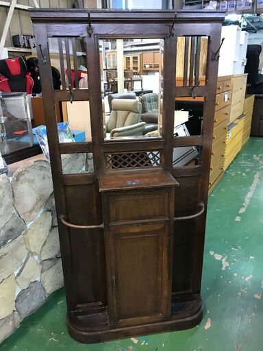 【愛品館八千代店】アンティークホールスタンド