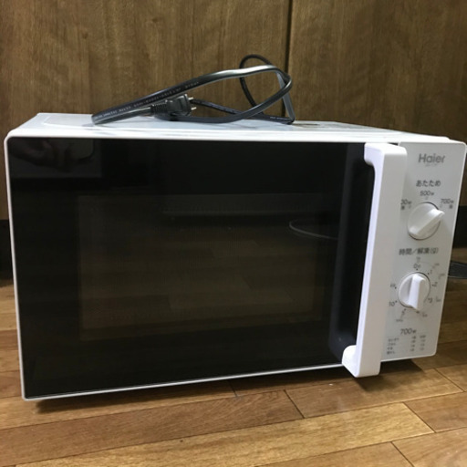 [説明書、保証書付き]haier ハイアール　電子レンジ