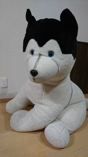 ハスキー犬　ぬいぐるみ　南極物語　ディズニー