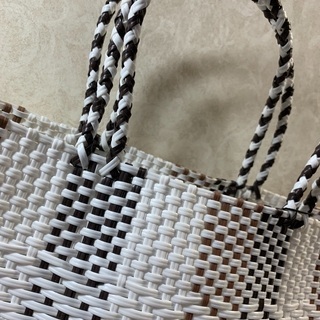 ◆新品未使用◆ POSH LIVING ポッシュリビング  WOVEN BAG の画像