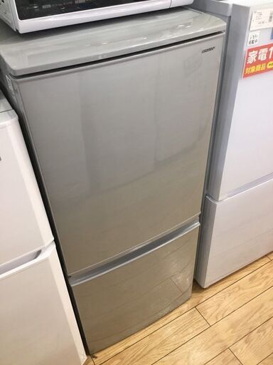 【安心1年保証付】SHARP 2ﾄﾞｱ冷蔵庫 SJ-D14D-S 2018年製【ﾄﾚﾌｧｸ桶川店】