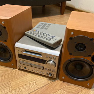 ONKYO MD CD DVDコンポの画像