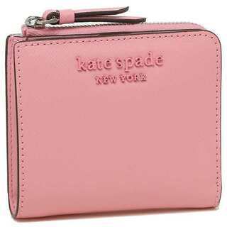 ケイトスペード 財布 アウトレット KATE SPADE WLRU6032 CAMERON MONOTONE SMALL L-ZIP BIFOLD WALLET レディース 二つ折り財布 無地