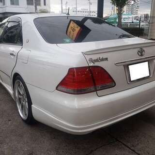 【コミコミ価格・車検令和4年4月迄有！】クラウン RS-R製ダウンサス　work・シュバート19ホイール　プレミアム50ｔｈエディションの画像