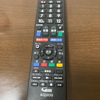 シャープ2018年製40型テレビの画像