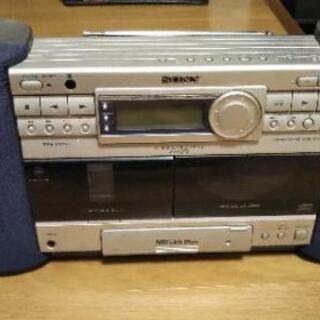 SONY【年代物・CDコンポラジカセ