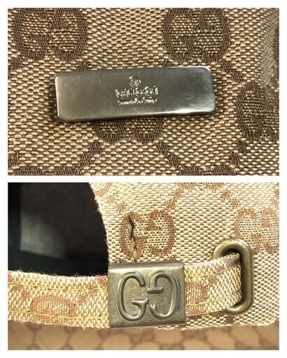 本日限定価格！！！GUCCI　GG柄　キャップ　ヴィンテージ