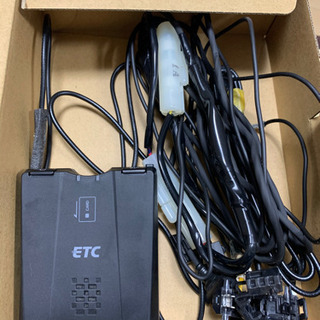 トヨタ純正ETC アンテナ分離型、トヨタ車専用、ソケット付きの画像