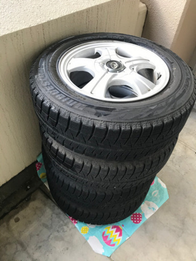 ブリジストン　スタッドレスタイヤ　ホイール付き　4本