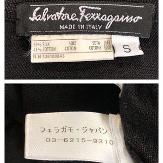 Salvatore Ferragamo フェラガモ カットソー ロンtの画像