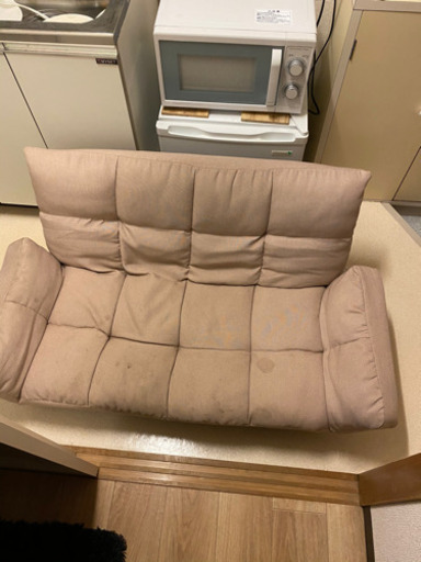 背もたれ折り畳み式ソファ