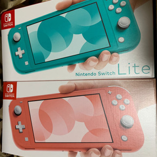 Nintendo Switch Lite コーラル ターコイズ 2点セット