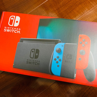 新品未開封　任天堂スイッチ　ネオンブルー/ネオンレッドの画像