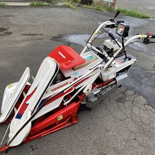見に来て下さい 使われてた 動作品 タイヤ新品 ヤンマー 1条刈 一輪 バインダー　Be25 稲刈り機 現物確認歓迎 初期不良対応