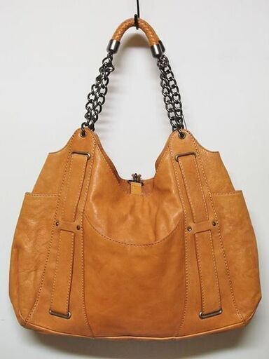 【FA】theory セオリー チェーンショルダー　レザーバッグ