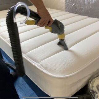 出張ベッドマットレスクリーニング（洗濯できないマットレス、洗えます！）の画像