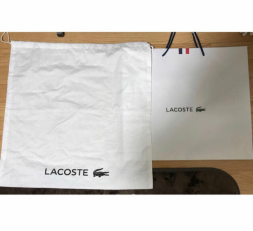 ラコステ牛革リュック 新品未使用