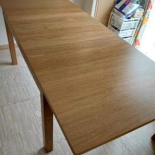 IKEA ダイニングテーブル 伸長式 ビュースタ BJURSTA 4〜8人用