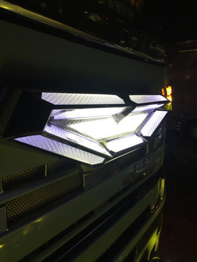 デコトラ　トラック　外装　バスマーク　アンドン　あんどん　中古　美品