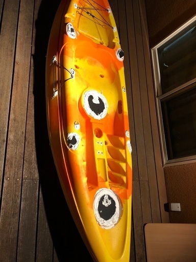 あまり使ってないカヤックを売ります！(付属品とおまけも付きます)