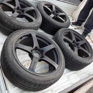 ヨコハマ yokohama クロイツァー KREUZER Vi 18インチ PCD 120 オフ