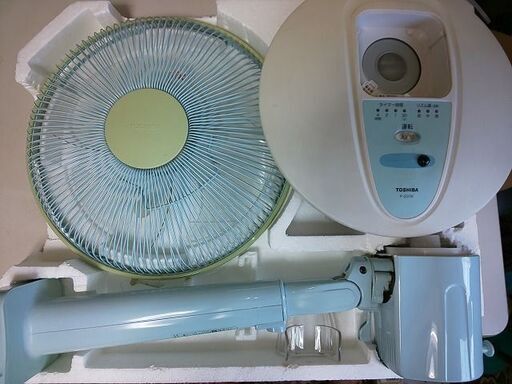 扇風機 TOSHIBA F-237K リモコン付 リビング扇 30㎝ 要組立