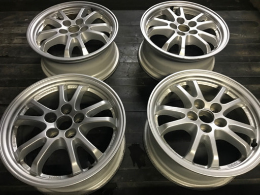 トヨタ純正 50系プリウス アルミホイール　中古4本セット　6.5J +40 スタッドレス用.流用等