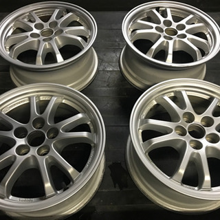 トヨタ純正 50系プリウス アルミホイール　中古4本セット　6.5J +40 スタッドレス用.流用等