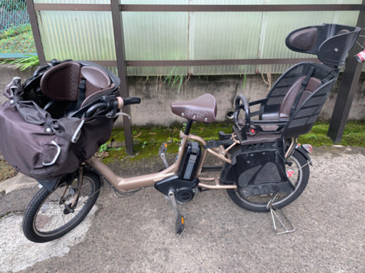 【お取り引き完了】3人乗り電動自転車　ブリジストン　アンジェリーノ　ミニ