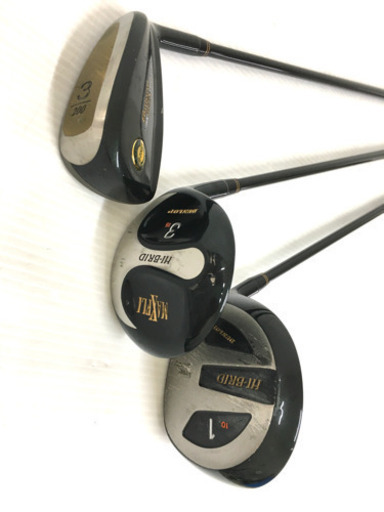 【豪華セット！】◆DUNLOP ダンロップ◆MAXFLI HI-BRID ゴルフクラブ 14本セット＋美品キャディバッグ＋付属品多数付