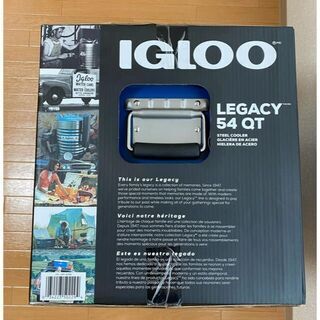 【新品未開封】イグルー スチール クーラーボックス レガシー 54QT(51リットル) IGLOO Lagacy 54QT(51L) Steel Coolerの画像