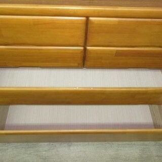 stp-1119　ローチェスト　4段　6杯　ブラウン　木製　タンス　箪笥　家具　収納家具　衣類収納　チェスト　茶 の画像